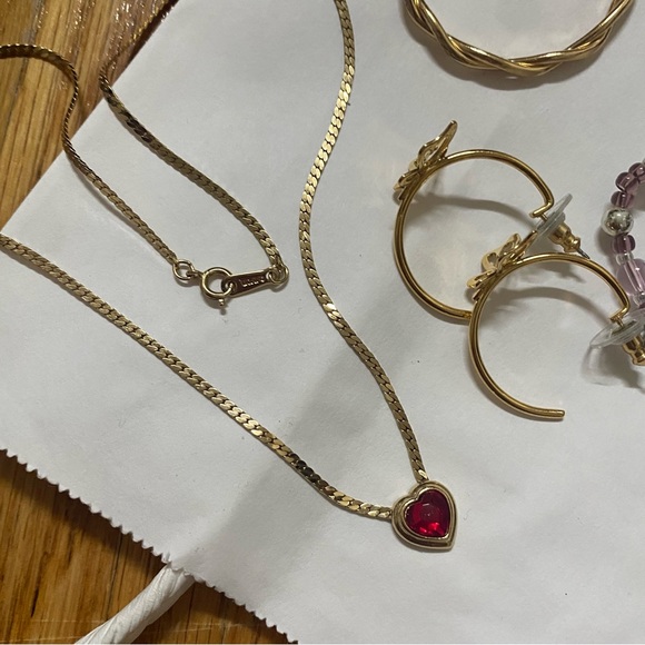 VINTAGE JEWLERY LOT!! GOLD, HANDMADE - Picture 2 of 7